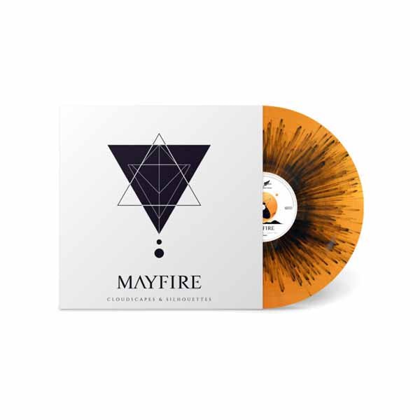 MAYFIRE CLOUDSCAPES & SILHOUETTES (ORANGE/BLACK VINYL) VINYL LP - punk to funk heaven