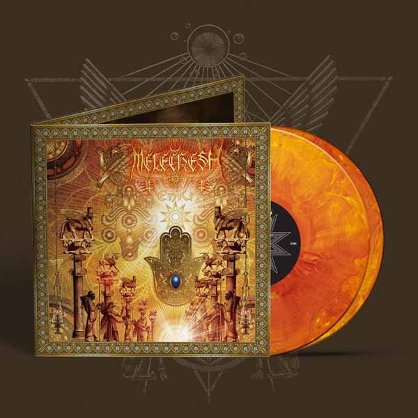 MELECHESH ENKI (ORANGE/YELLOW MARBLE VINYL) Vinyl Double Album - punk to funk heaven