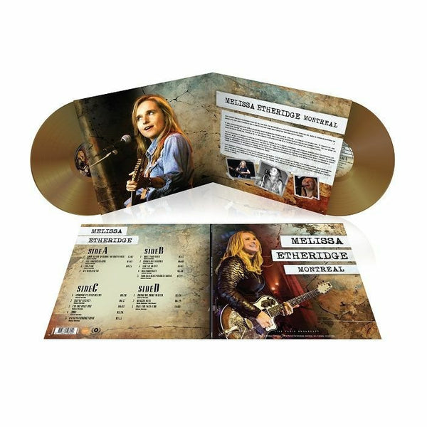 Melissa ETHERIDGE Montreal 1994 The Vinyl Champ Format: gatefold 180 gram biege vinyl 2xLP - punk to funk heaven