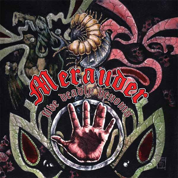 MERAUDER FIVE DEADLY VENOMS (RED/GREEN SWIRL VINYL) Vinyl LP - punk to funk heaven