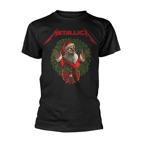 METALLICA CREEPING SANTA T - SHIRT - punk to funk heaven