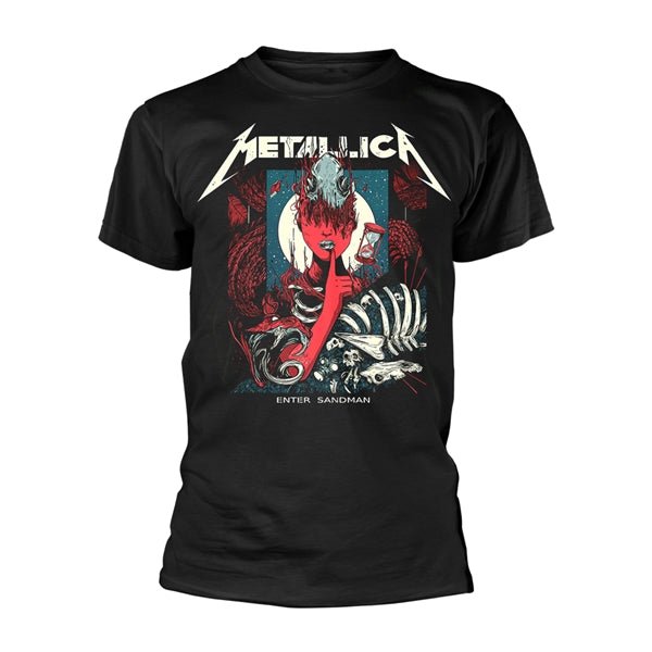 METALLICA ENTER SANDMAN POSTER T - SHIRT - punk to funk heaven