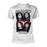 METALLICA FACES FIRST FOUR ALBUMS T - SHIRT, FRONT & BACK PRINT - punk to funk heaven