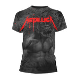 METALLICA JUMP IN THE FIRE (ALL OVER) T - SHIRT, FRONT & BACK PRINT - punk to funk heaven