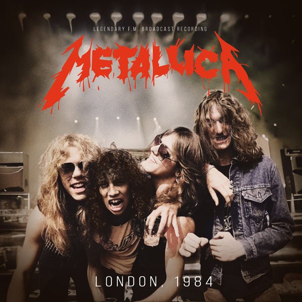 METALLICA LONDON 1984 COMPACT DISC - punk to funk heaven