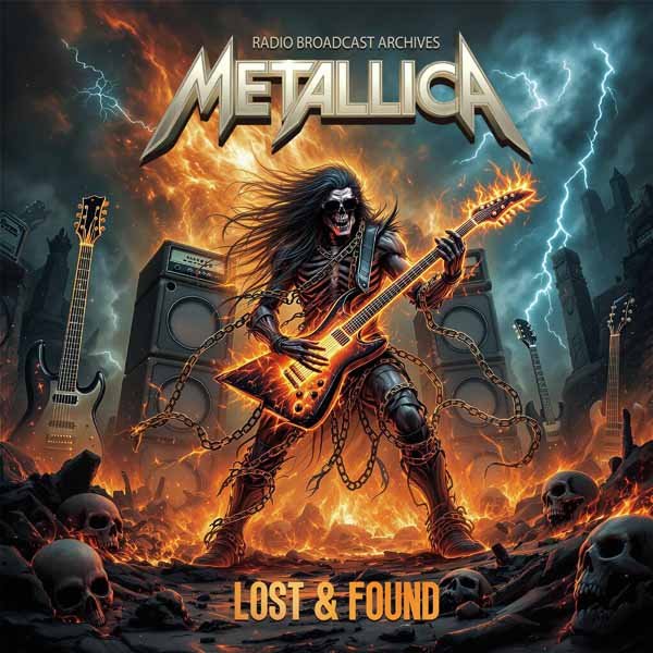 METALLICA LOST & FOUND / RADIO BROADCAST ARCHIVES (TRANSPARENT VINYL) Vinyl LP - punk to funk heaven