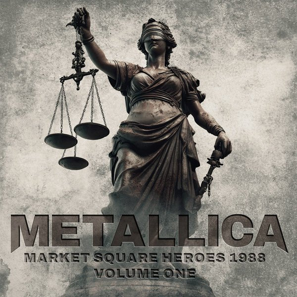 METALLICA MARKET SQUARE HEROES 1988 VOL.1 (CLEAR VINYL 2LP) Vinyl Double Album - punk to funk heaven