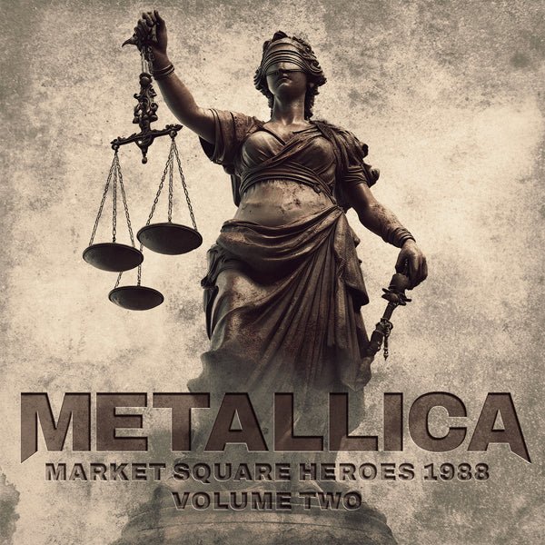 METALLICA MARKET SQUARE HEROES 1988 VOL.2 (CLEAR VINYL 2LP) Vinyl Double Album - punk to funk heaven