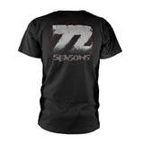 METALLICA SKULL SCREAMING 72 SEASONS T - SHIRT, FRONT & BACK PRINT - punk to funk heaven