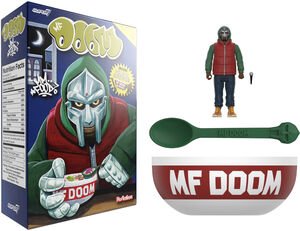 Mf Doom Reaction Figure Cereal Bowl Set super 7 action figure box set - punk to funk heaven