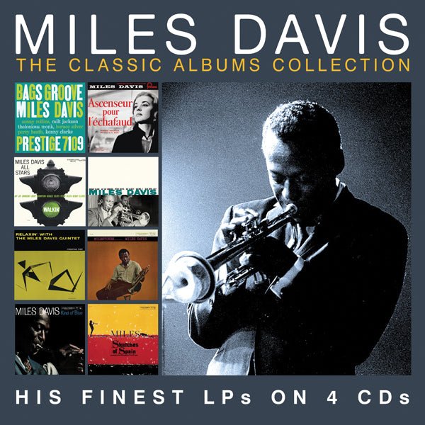 MILES DAVIS THE CLASSIC ALBUMS COLLECTION (4CD) COMPACT DISC - 4 CD BOX SET - punk to funk heaven