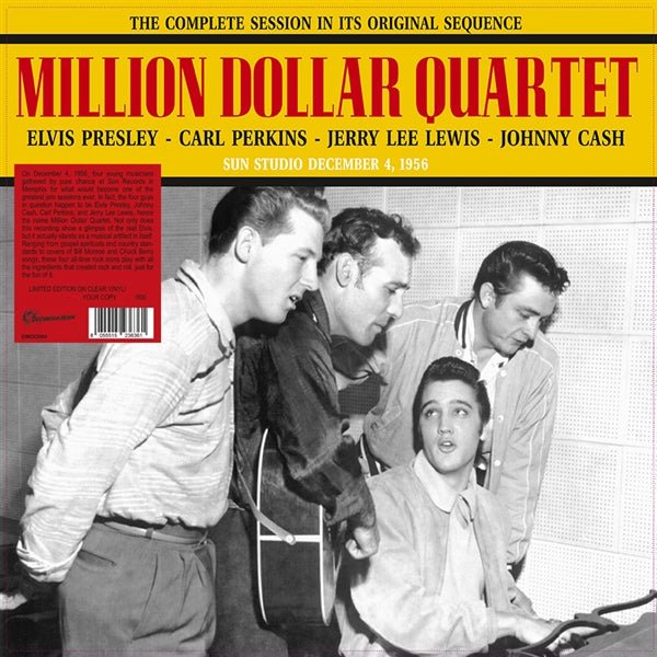 Million Dollar Quartet Artist Million Dollar Quartet Format:Vinyl / 12" Album (Clear vinyl) - punk to funk heaven