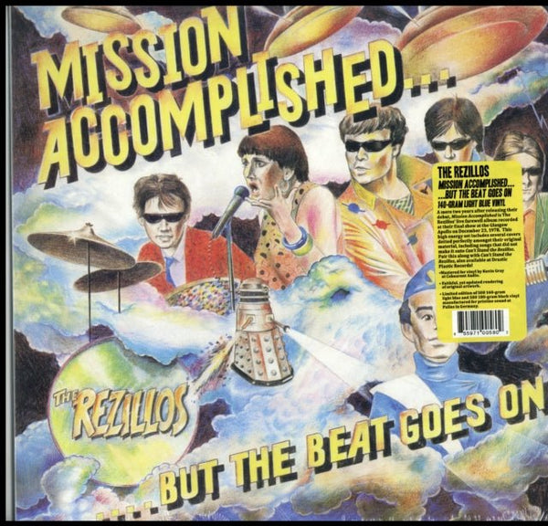 Mission Accomplished (Light Blue Vinyl) Artist REZILLOS Format:LP Label:DRASTIC PLASTIC RECORDS - punk to funk heaven