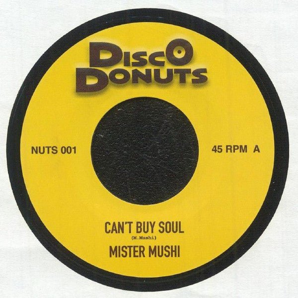Mister Mushi ‎– Disco Donuts Vol 1 Label: Disco Donuts ‎– NUTS 001 Format: Vinyl, 7", 45 RPM, Single - punk to funk heaven