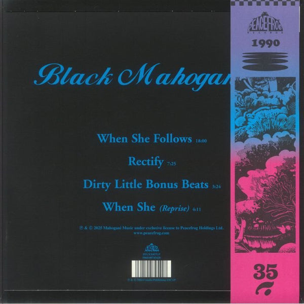 MOODYMANN Black Mahogani II (reissue) Peacefrog Format: grey smoke vinyl LP with obi - strip - punk to funk heaven