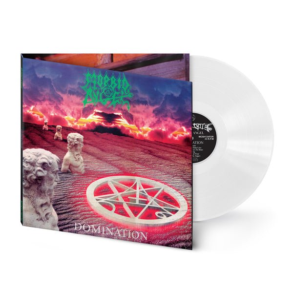 MORBID ANGEL DOMINATION (PHD EXCLUSIVE WHITE VINYL) Vinyl LP - punk to funk heaven
