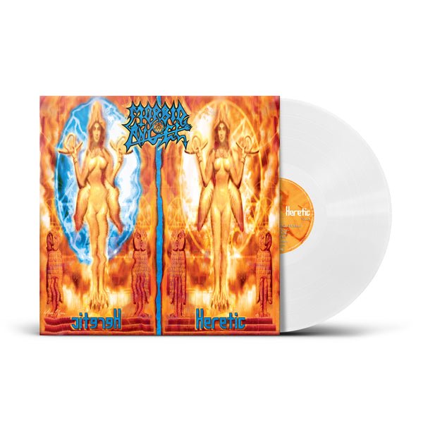 MORBID ANGEL HERETIC (PHD EXCLUSIVE WHITE VINYL) Vinyl LP - punk to funk heaven