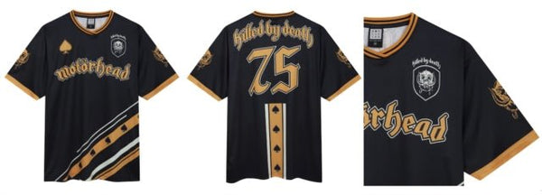 Motorhead Killed By Death Rock FC Football Shirt AMPLIFIED CLOTHING OFFICIAL - punk to funk heaven