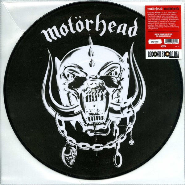 MOTORHEAD MOTORHEAD (PICTURE DISC)(RSD 2026) Vinyl 12" Picture Disc - punk to funk heaven