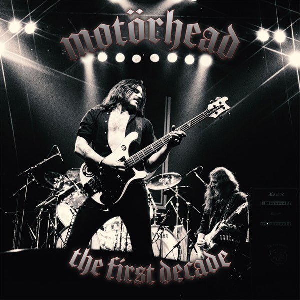 MOTORHEAD THE FIRST DECADE (RED VINYL 2LP) Vinyl Double Album - punk to funk heaven