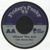 MR THING / JIM SHARP Tribute To Cool V Pt 2 (7") Friday's Funky 45 - punk to funk heaven