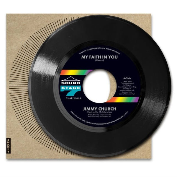 My Faith In You JIMMY CHURCH 7" Vinyl - punk to funk heaven