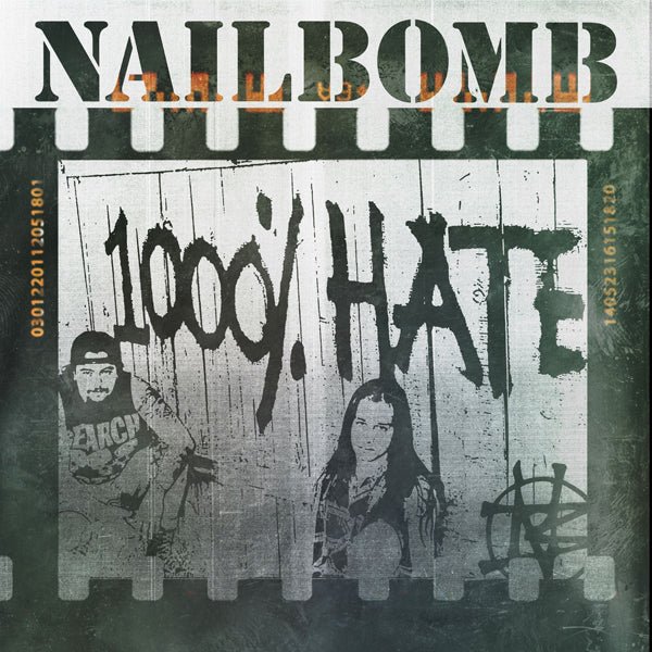 NAILBOMB 1000% HATE (2CD DELUXE EDITION) COMPACT DISC DOUBLE - punk to funk heaven
