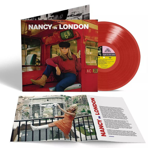 Nancy Sinatra - Nancy In London Summer Wine Red Vinyl lp (1966 - US - Reissue) - punk to funk heaven
