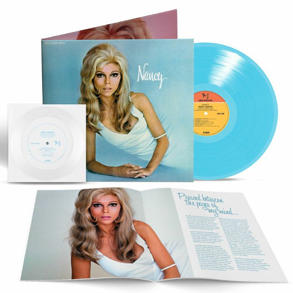 Nancy SINATRA Nancy Light In The Attic US Format: gatefold 'my mother's blue eyes' vinyl LP + 12 page booklet + flexi - disc - punk to funk heaven