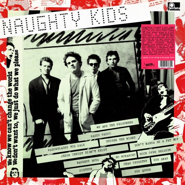 Naughty Kids (Splatter Vinyl) Artist KIDS Format:LP Label:RADIATION REISSUES - punk to funk heaven