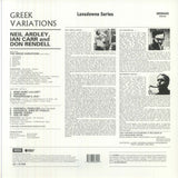 Neil ARDLEY / IAN CARR / DON RENDELL Greek Variations & Other Aegean Exercises (British Jazz Explosion Series) (limited 180 gram vinyl LP)&nbsp; Decca - punk to funk heaven