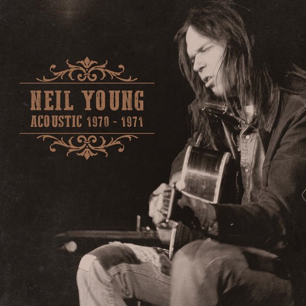 NEIL YOUNG ACOUSTIC 1970 - 1971 COMPACT DISC - punk to funk heaven