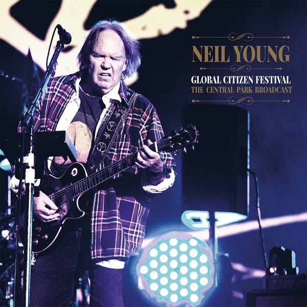 NEIL YOUNG GLOBAL CITIZEN FESTIVAL VINYL DOUBLE ALBUM - punk to funk heaven