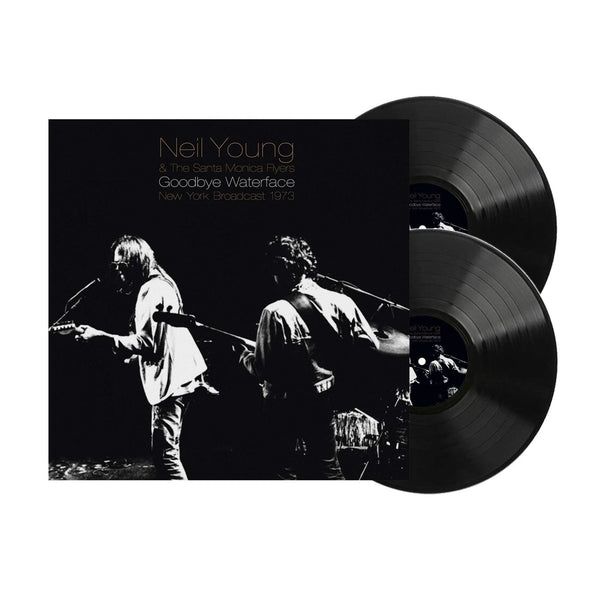 NEIL YOUNG & THE SANTA MONICA FLYERS GOODBYE WATERFACE (2LP) Vinyl Double Album - punk to funk heaven
