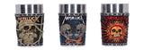 nemesis now Metallica Shot Glass Set 8.5cm - punk to funk heaven