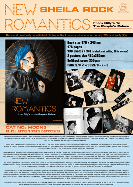 New Romantics (From Billy's To The People's Palace) SHEILA ROCK BOOK - punk to funk heaven