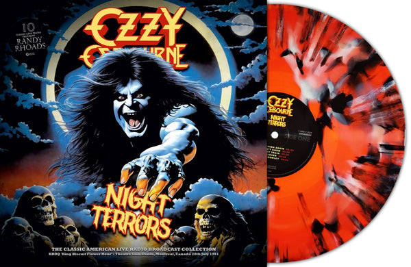 Night Terrors Artist Ozzy Osbourne Format:Vinyl / 12" Album Coloured Vinyl lagoon (Limited Edition) Label:Second Records - punk to funk heaven