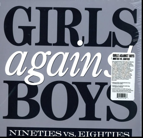 Nineties Vs. Eighties Artist GIRLS AGAINST BOYS Format:12" Vinyl Label:DRASTIC PLASTIC RECORDS - punk to funk heaven
