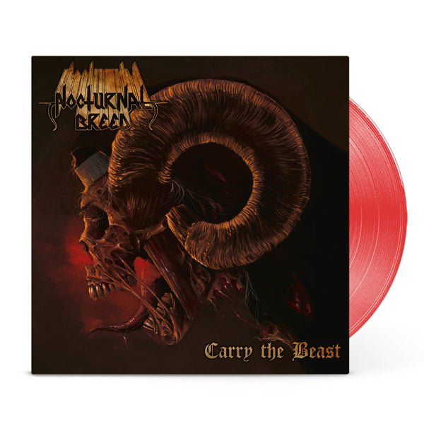 NOCTURNAL BREED CARRY THE BEAST (TRANSPARENT RED VINYL) VINYL LP - punk to funk heaven