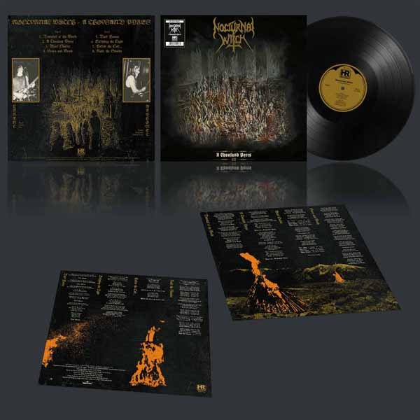 NOCTURNAL WITCH A THOUSAND PYRES Vinyl LP - punk to funk heaven