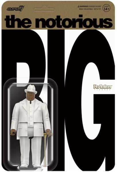 Notorious B.I.G. Reaction Wave 3 - Biggie In Suit super 7 - punk to funk heaven