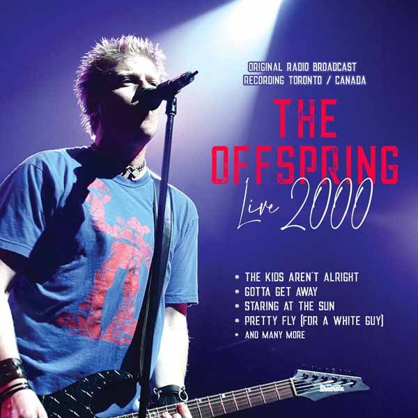 OFFSPRING, THE LIVE 2000 / RADIO BROADCAST Compact Disc - punk to funk heaven