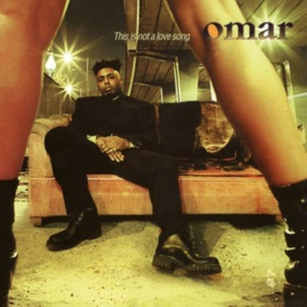 OMAR THIS IS NOT A LOVE SONG (GOLD/BLACK MARBLED VINYL) VINYL LP - punk to funk heaven