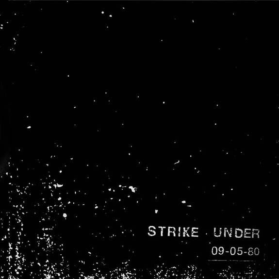 One eye/Damaged goods Artist Strike Under Format:Vinyl / 7" Single Label:Wax Trax! Records - punk to funk heaven