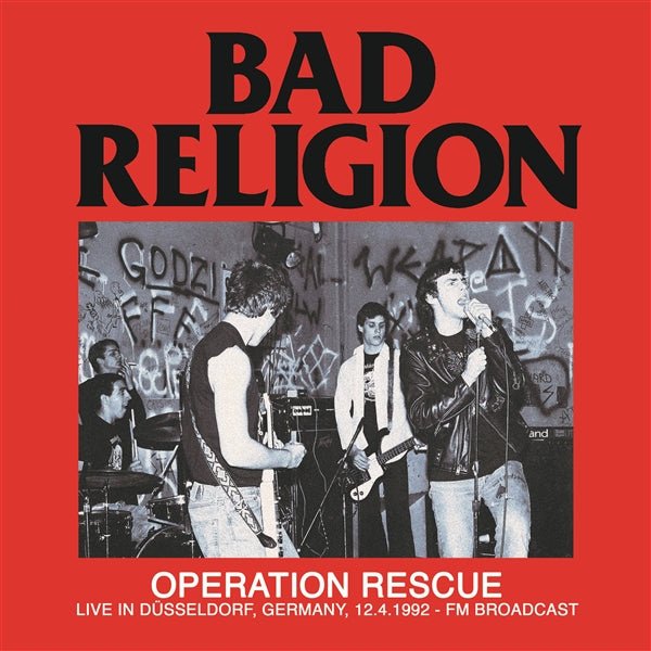 Operation Rescue - Live In Dusseldorf. Germany. 12.4.1992 - Fm Artist BAD RELIGION Format:LP Label:DEAR BOSS - punk to funk heaven