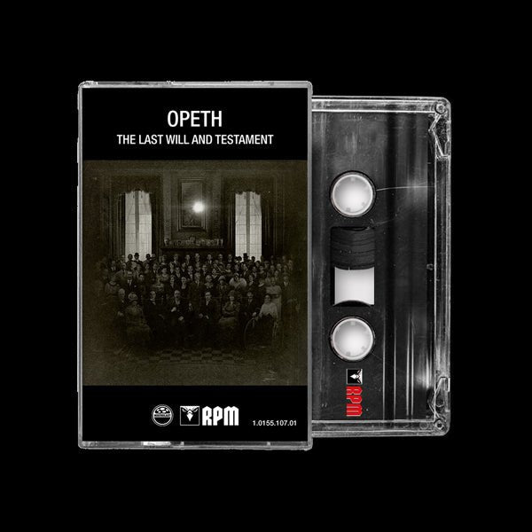 OPETH THE LAST WILL AND TESTAMENT (CLEAR CASSETTE) Music Cassette - punk to funk heaven