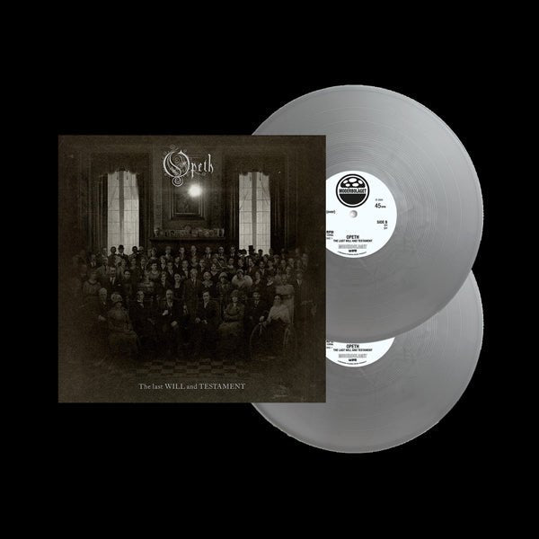 OPETH THE LAST WILL AND TESTAMENT(SILVER OPAQUE VINYL ) Vinyl Double Album - punk to funk heaven