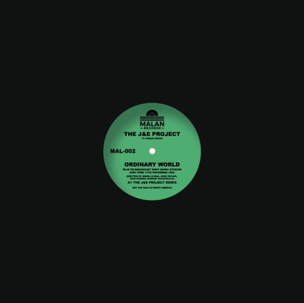 Ordinary World (Green Vinyl) Artist JE PROJECT FT: DURAN DURAN Format:12" Vinyl - punk to funk heaven