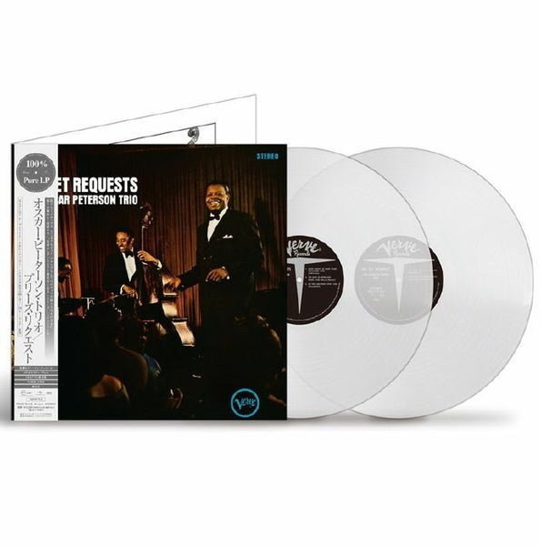 OSCAR PETERSON TRIO We Get Requests Universal Japan Format: limited transparent vinyl 2xLP IMPORT - punk to funk heaven