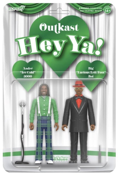Outkast - Outkast (Hey Ya!) Reaction Figures Wave 04 SUPER 7 - punk to funk heaven